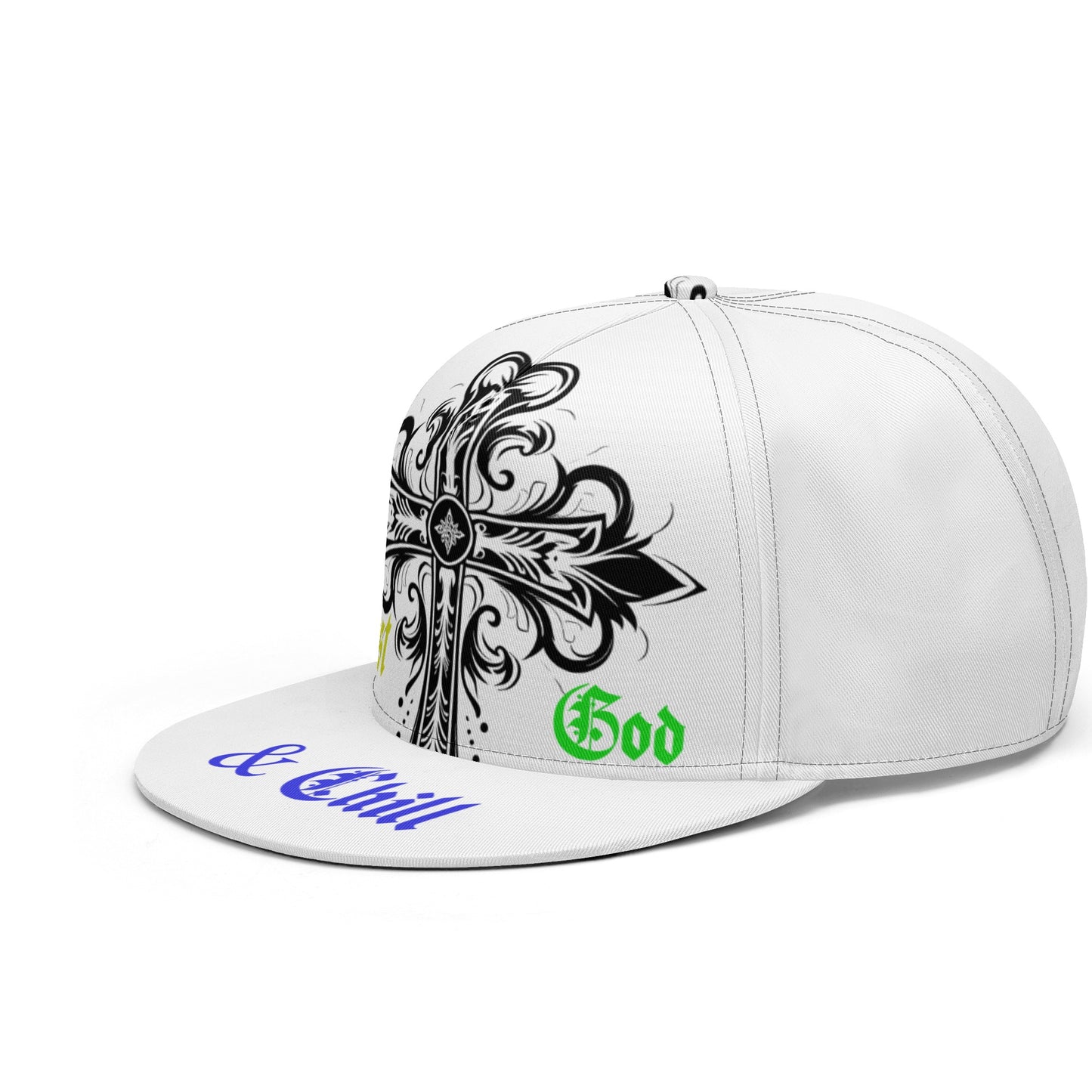 T4x Trust God & Chill Hip-Hop Hat