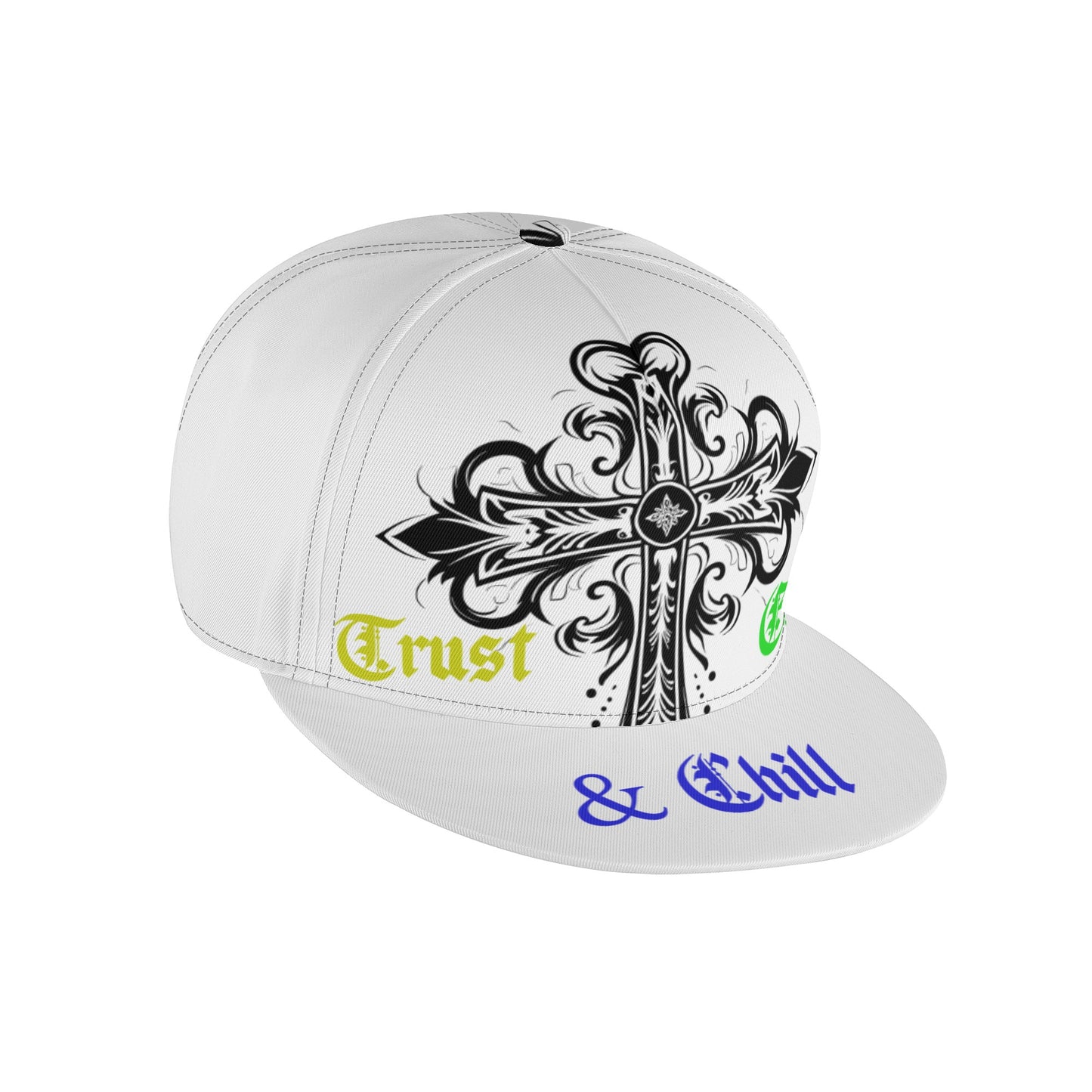 T4x Trust God & Chill Hip-Hop Hat