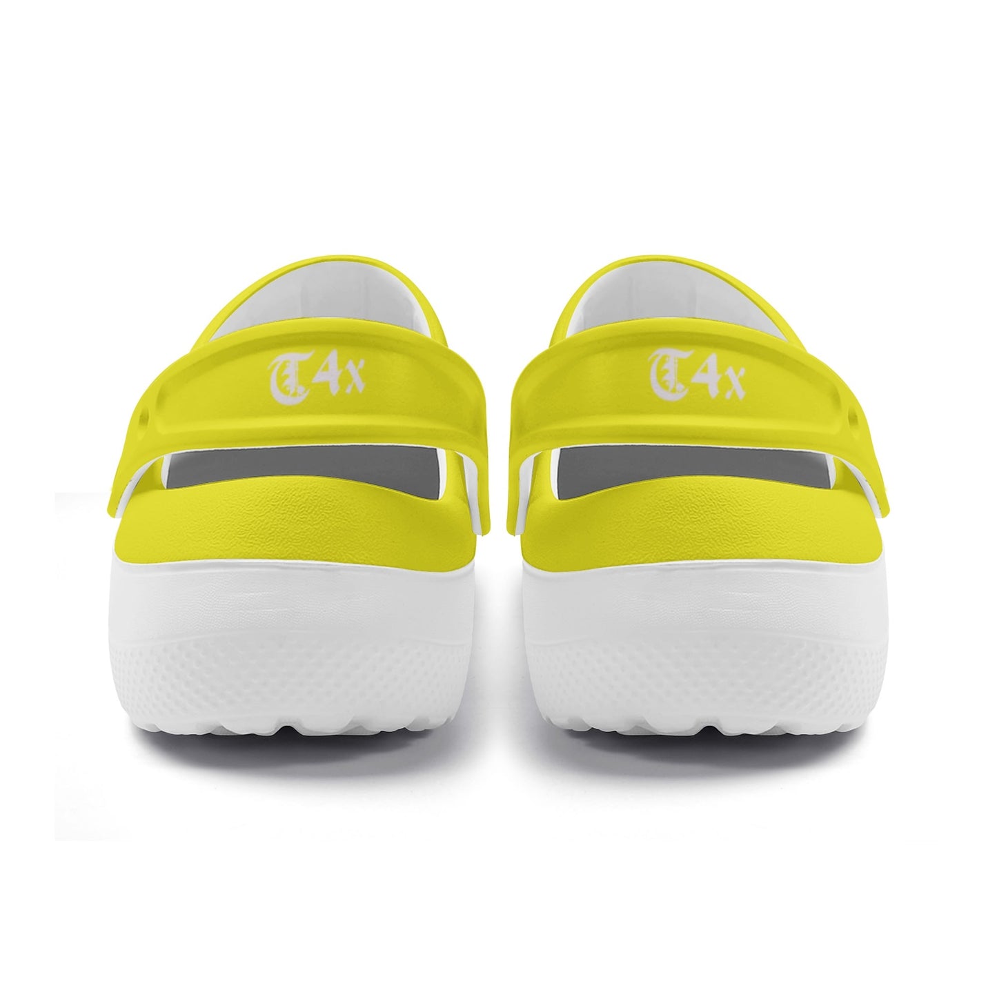 T4x Womens Yellow Lightweight Clogs