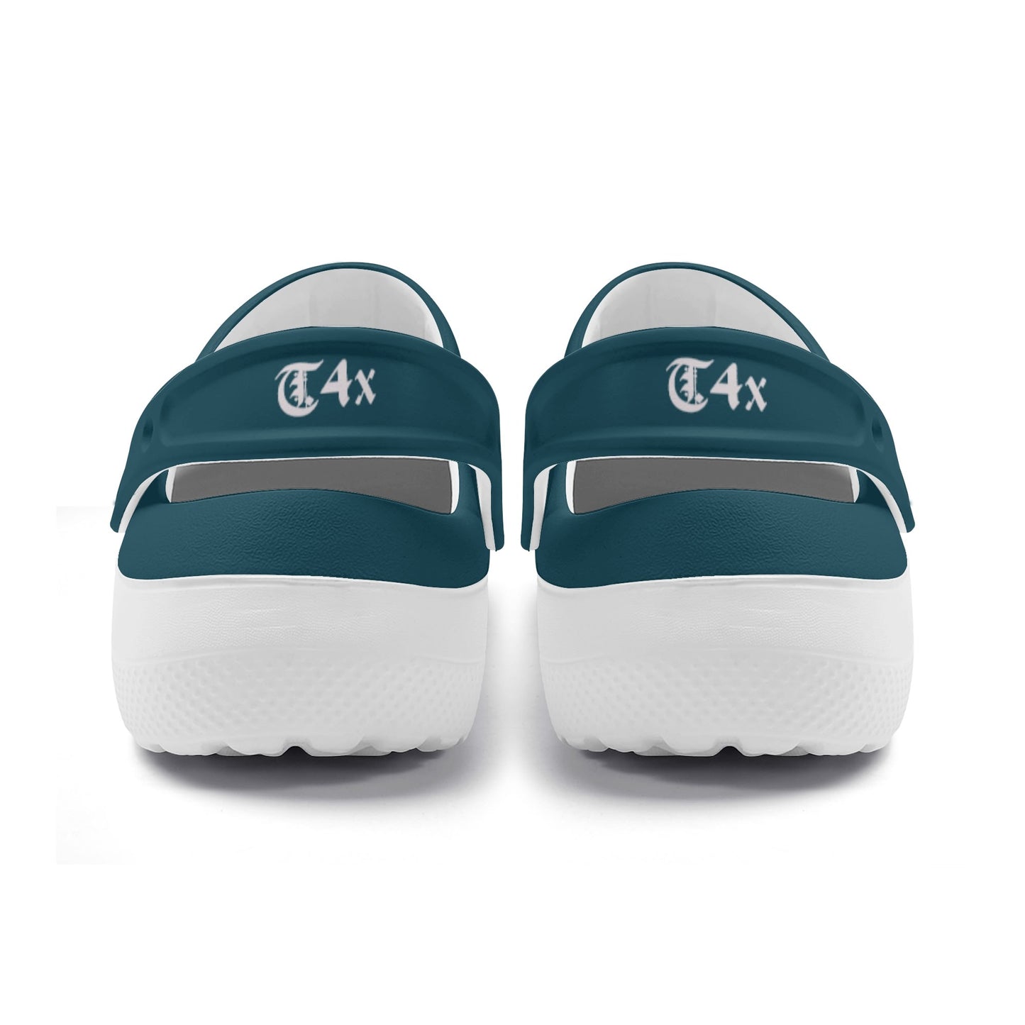 T4x Womens Dark Teal Lightweight Clogs