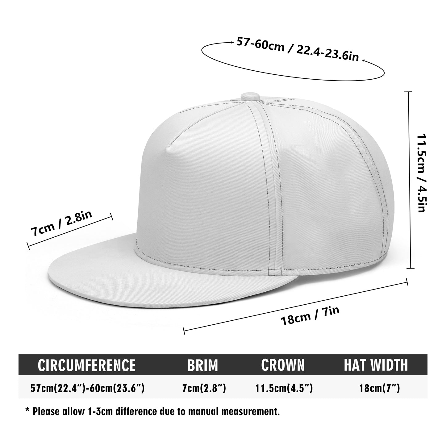 T4x Faith over Fear Hip-Hop Hat