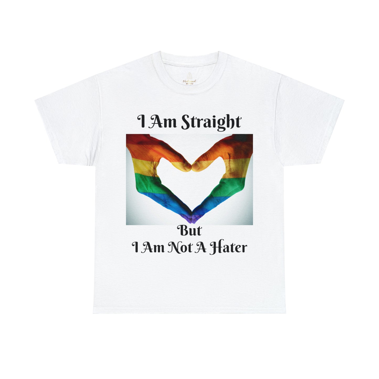T4x I Am Straight Unisex Heavy Cotton Tee