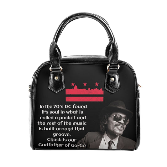 T4x Go-Go History PU Shoulder Handbag