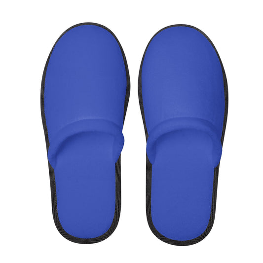 T4x Blue Hotel Plush Slippers
