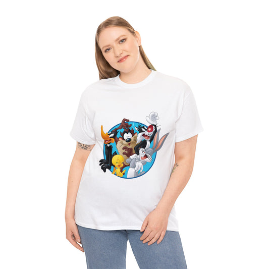 T4x That's All Folks Unisex Heavy Cotton Tee