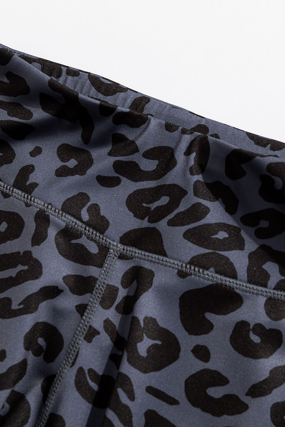 Leopard Cutout Sports Bra and Leggings Set - T4x Quadruple Love