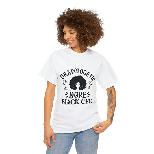 T4x Dope Black CEO Unisex Heavy Cotton T-Shirt - T4x Quadruple Love